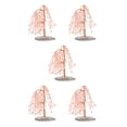 thumbnail image 1 of Decodeary Exquisite Tree Decoration - Good Wishes And Meaningful Home Or Office Ornament Safe Tree Desktop Pink 5Set, 1 of 6