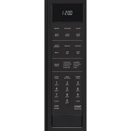 Sharp - Carousel 1.5 Cu. Ft. Mid-Size Microwave - Black