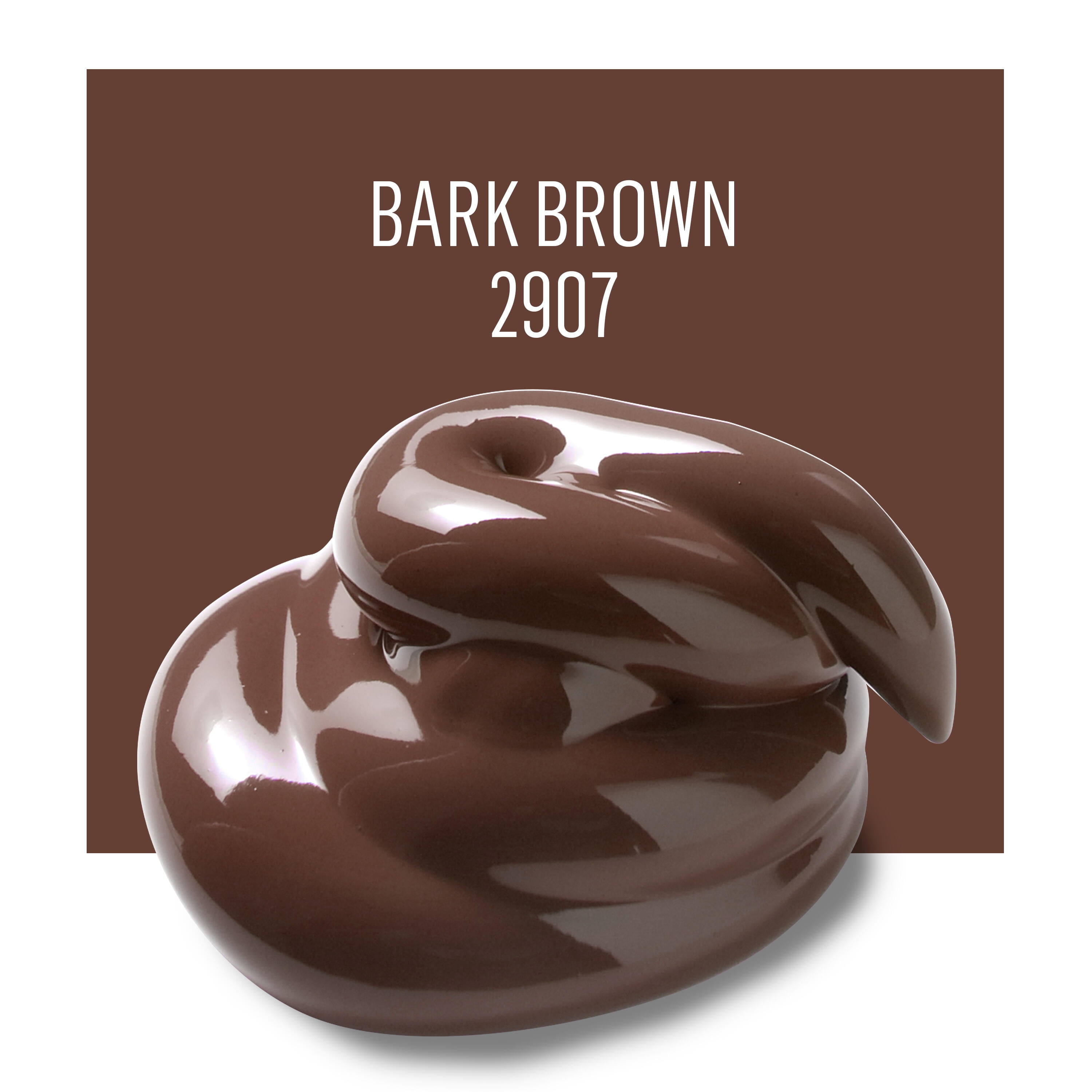 FolkArt Multi-Surface Acrylic Craft Paint, Satin Finish, Bark Brown, 2 fl oz