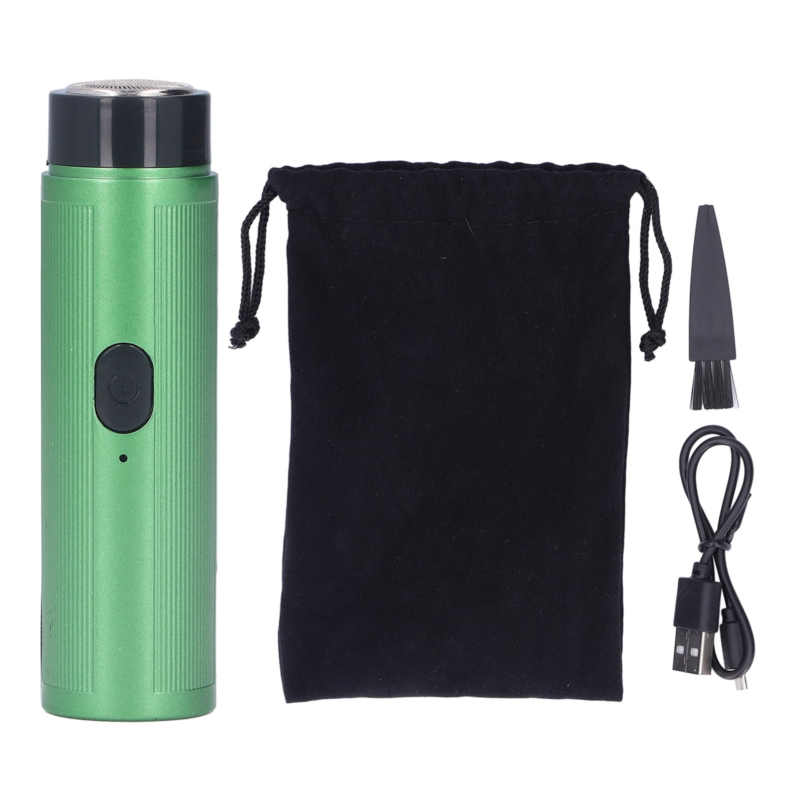 Mini Electric Shaver Mini Electric  Portable Electric Shaver Small Rechargeable Shaver Beard Cleaning Tool Mini Electric Shaver Portable Rechargeable Quiet Work Low Noise 3.7V 2W