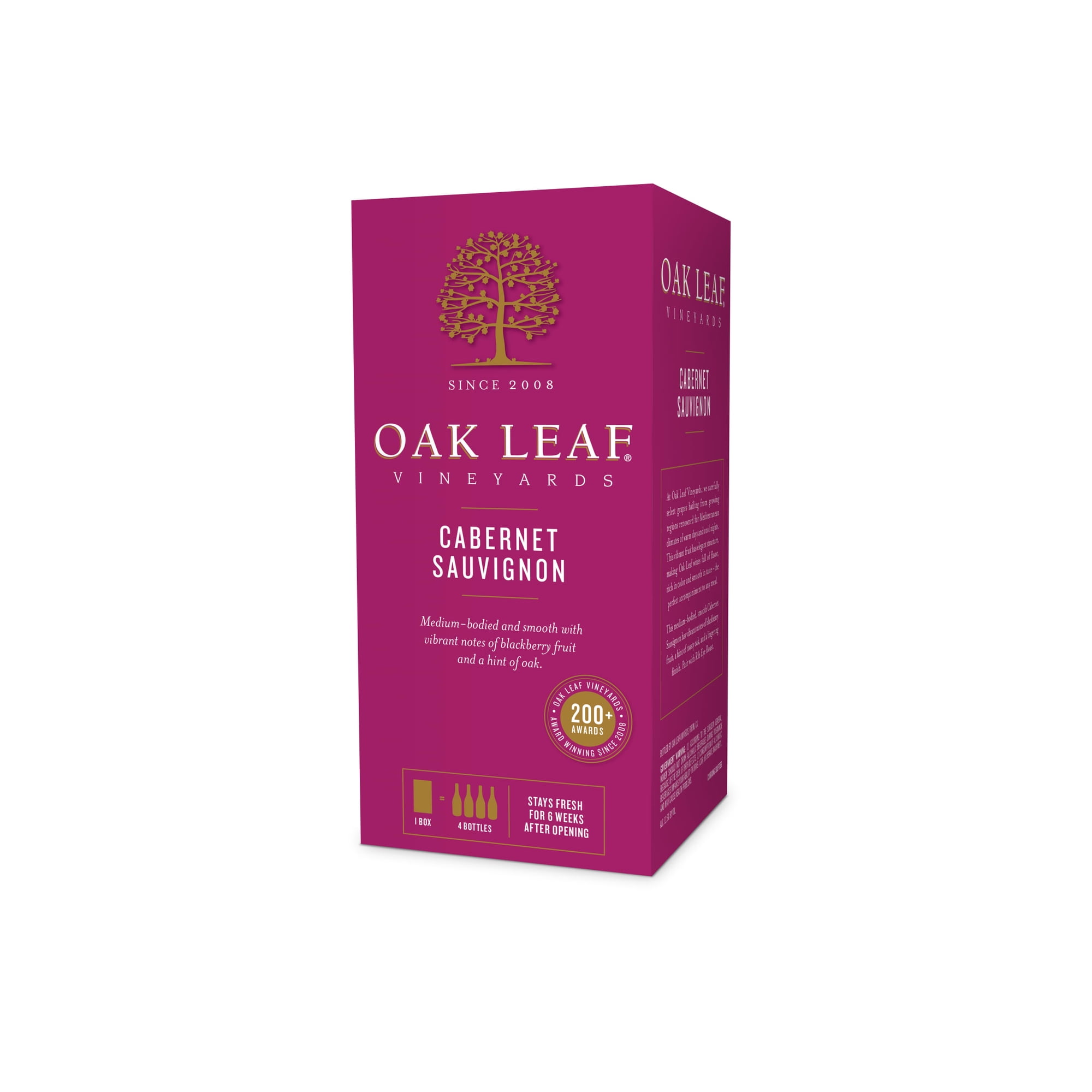 Oak Leaf Vineyards Cabernet Sauvignon, Red Wine, 3L