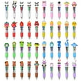 thumbnail image 6 of Retractable Multicolored Pen 4 Color-in-1 Ballpoint Pens 0.7mm Tip for Student Writing Note Taking Journaling, 6 of 9