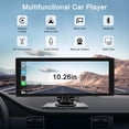 thumbnail image 5 of EstéReo InaláMbrico PortáTil para AutomóVil Carplay con CáMara de Tablero - Pantalla IPS HD de 10.26 Pulgadas, Android Auto, CáMara de Respaldo 1080P, Bluetooth, 5 of 5