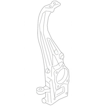 Genuine OE Audi Knuckle - 4M0-407-254-J