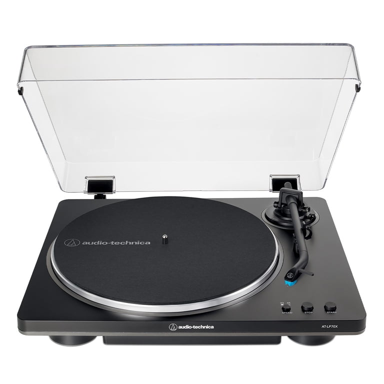 Audio-Technica AT-LP70X Fully-Automatic Turntable (Black/Silver