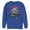 Royal Blue, variant on Men's Nintendo Splatoon Inkling Squid  Sweatshirt Royal Blue Small