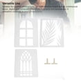thumbnail image 4 of Background Pattern Board, High Density Plate Light Shadow Board Unique and Stylish 3PCS Water Proof Angled Grid Window  for Product Photography, 4 of 7