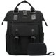 thumbnail image 1 of Mochila para portátil LOVEVOOK para mujer, trabajo y viajes de 17 pulgadas, negra, 1 of 8