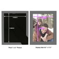 thumbnail image 5 of Modern 6 in. x 8 in. Grey Picture Frame (Set of 2), 5 of 9