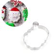 thumbnail image 3 of Toystoory 15 piezas Juego de cortadores de galletas de Navidad de acero inoxidable Formas navideñas Moldes de cortadores de galletas para niños Hogar Herramientas y accesorios para hornear Toystoory HA015707-00, 3 of 6