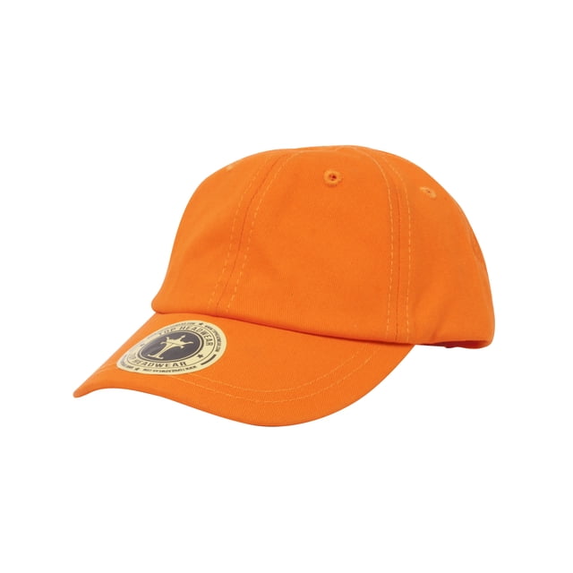 Top Headwear Youth Washed Twill Cap - Orange