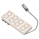 thumbnail image 5 of Velocímetro De Calibre Inteligente, Pantalla LED Cable Tipo C Fuente De Alimentación Tiempo Temperatura Humedad Velocidad Pantalla PCB Velocímetro Digital Amplia Aplicación, 5 of 7