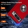 thumbnail image 3 of for Google Pixel 7 Pro Case, Slim Fit Case for Pixel 7 Pro with Ring Holder Kickstand,[Military Grade Drop Tested] Dual Layer Shockproof Protective Phone Case for Pixel 7 Pro 6.7", Alpine Green, 3 of 14