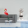 thumbnail image 2 of Escultura De Flamenco Astronauta Para Jardín, Adorno Creativo Para Vacaciones, Primavera, Patio, Jardín De Hadas, Accesorios Modernos De Mesa, Regalo De Inauguración De La Casa., 2 of 8