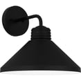 thumbnail image 5 of Quoizel Rencher 1-Light Matte Black Outdoor Wall Lantern, 5 of 9