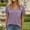 Purple, variant on Swuxness Women Short Sleeve Casual T Shirts, Spring and Summer Tops, Ladies V-Neck Solid Color Comfortable Fashion Loose Pullover Tee Watermelon Red, XL