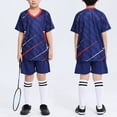 thumbnail image 2 of Hessimy Boys' Active Shorts Set 2 Piece Outfits Short Sleeve T-Shirt and Shorts Summer Activewear Set for Boys,Jogging Football Tracksuit 9-10 Years, 2 of 6