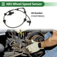 thumbnail image 2 of Sensores de velocidad de rueda ABS Unique Bargains Sensor ABS Sistema de frenos antibloqueo No.57450TMBH01 para Honda Crv 2017 Frontal Derecho, 2 of 7