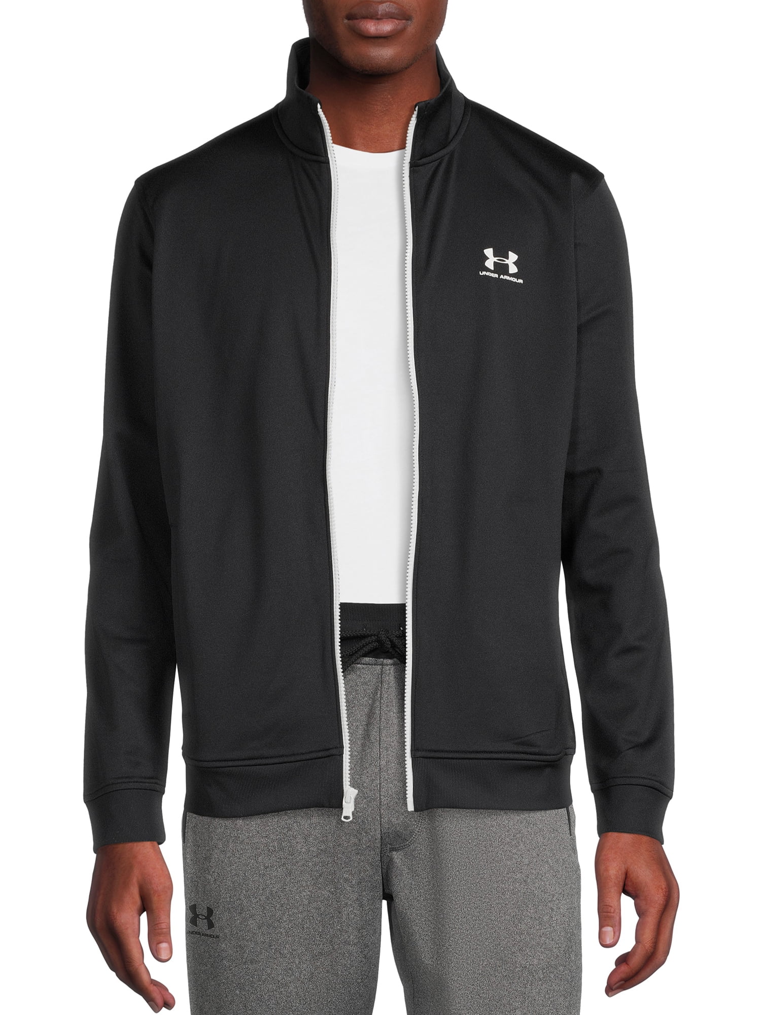 Disco Tomar conciencia Clip mariposa Under Armour Men's and Big Men's UA Sportstyle Tricot Track Jacket, up to  size 2XL - Walmart.com