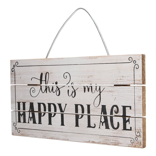 Wooden Table Sign, Waterproof Decorative Wooden Sign Easy To Place Bright Color For Farmhouse ANGGREK Otros
