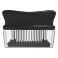 thumbnail image 1 of AMLESO Delicacy Kitchen 48 Meat Tenderizer Stainless Steel Beef Steak Mallet Cooking Black, 1 of 8