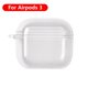 thumbnail image 1 of Funda de cristal para auriculares para Apple AirPods Pro 2, funda protectora transparente de silicona para Air Pods 3 2 1, accesorios, caja de carga Tan Jianjun  unisex, 1 of 2