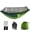 Color Blocking, variant on Hammocks for Outside with Mosquito Net,Camping Hammock Lightweight Portable Parachute 2 Person Outdoor Hammock for Indoor Backpacking Survival Travel(Dark Green)