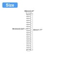 thumbnail image 2 of Unique Bargains Compression Spring, 5 Pack 304 Stainless Steel, 6mm OD, 0.6mm Wire, 45mm Length, 2 of 6