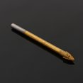 thumbnail image 1 of Peahefy Triangular Drill,5mm Carbide Glass Drill Bit Set Titanium Coated W/ 4 Cutting Edges Spear Head Tools, 1 of 4