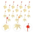thumbnail image 3 of 14pcs Christmas Leaves Ornament Hanging Maple Leaves for Christmas Tree, 3 of 7
