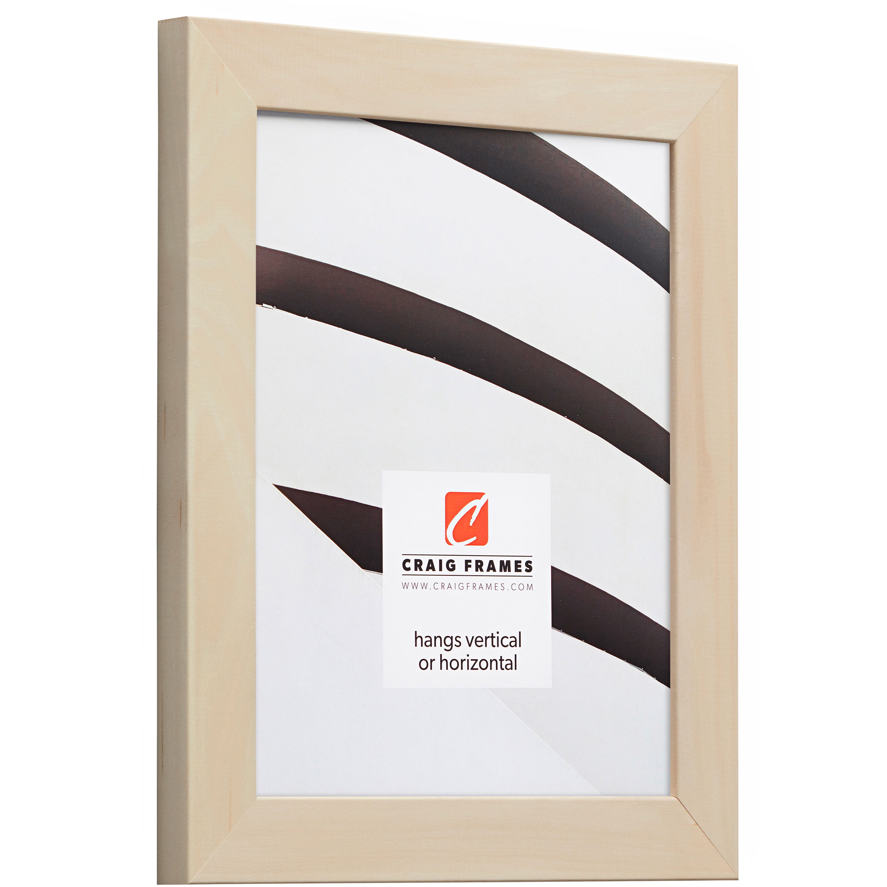 Craig Frames DIY Unfinished Wood Picture Frame, 18 x 24 Inch, Natural, Set of 2