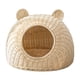 thumbnail image 2 of Cama para gatos de ratán Yuyangstore redonda interior escondite, 2 of 8