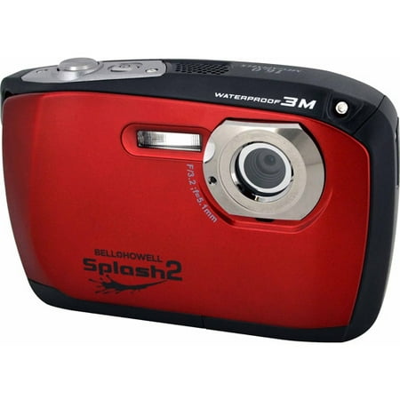 Bell+Howell Red Splash2 WP16 Digital Camera with 16 Megapixels and 4x Digital Zoom
