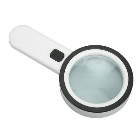 30X Magnifying Glass, Optical Glass Magnifier Impact Resistant Clear ...