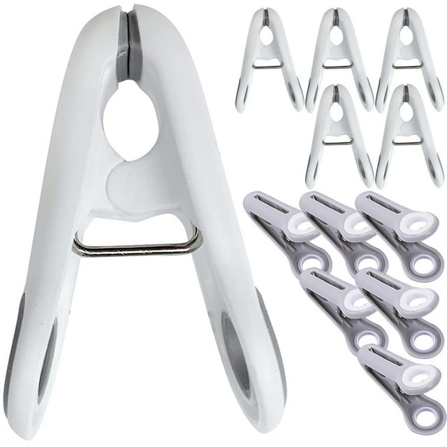 PEGAS DE ROPA DE 12 PCS PARA LA LÍNEA DE LAVACIÓN DE LA COLLACIÓN HOMBRARIO CLAMPS CLIPS CLIPS