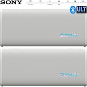 Sony SRSULT30/W ULT Field 3 Wireless Portable Bluetooth Speaker White 2 Pack