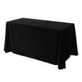 thumbnail image 5 of sunsanly Tablecloth Oblong Shape Pure Color Easy Care Velvet Table Banquets Party Decoration Tablecloth Diner Hotel Restaurant Picnic Table Cover, 5 of 8