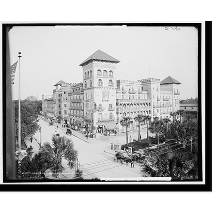Historic Print, [Hotel] Alcazar and annex, St. Augustine, Fla. - 2, 18" x 24"