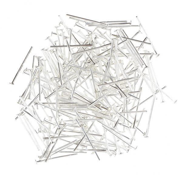 2x200 Pines De Cabeza De 19 Mm, Accesorios De Joyería De Cabeza De 1 Mm, Plata Artesanal Salvador Dali alfileres de cabeza para la fabricación de joyas