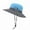 B, variant on FRSASU Children Kid Outdoor Uv Protection Foldable Mesh Beach Fishing Hat Bucket Cap