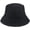 Black, variant on CoCopeaunts Bucket Hats Fashion Europe America Versatile Thickened Plush Solid Stripe Warm Fisherman's Hat for Men and Women
