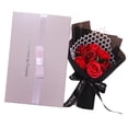 thumbnail image 3 of Ramo de rosas perfumadas con jabón para su regalo de aniversario Aroma agradable Tacto suave Rojo, 3 of 9