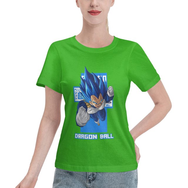 Women's Basic Short Sleeve T-Shirt Super Saiyan