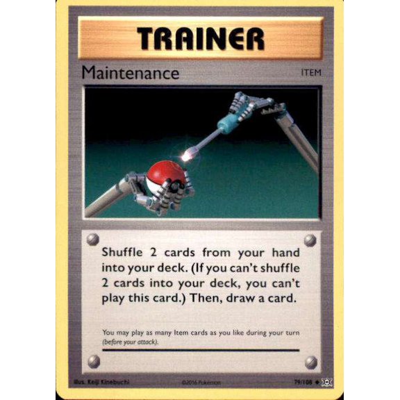 Pokemon Evolutions Uncommon Maintenance #79