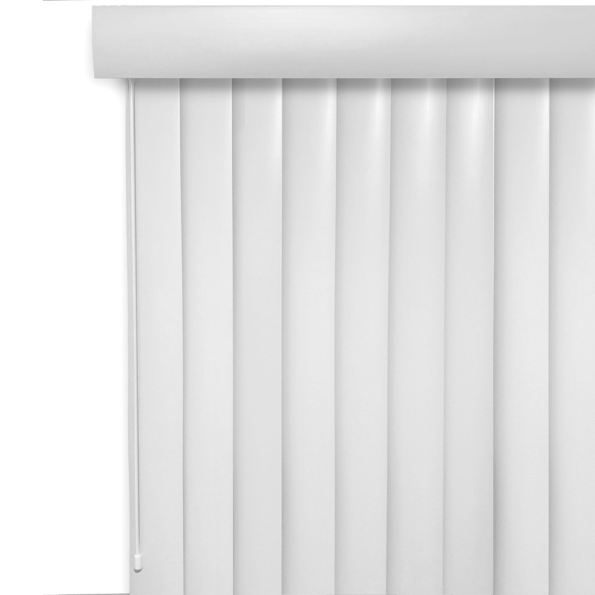 Vertical Blinds 78" x 84" Light Filtering Wide Window Patio Sliding Doors White 