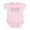 Petal Pink, variant on CafePress - Dirt Bike Like Daddy Infant Bodysuit - Baby Light Bodysuit, Size Newborn - 24 Months