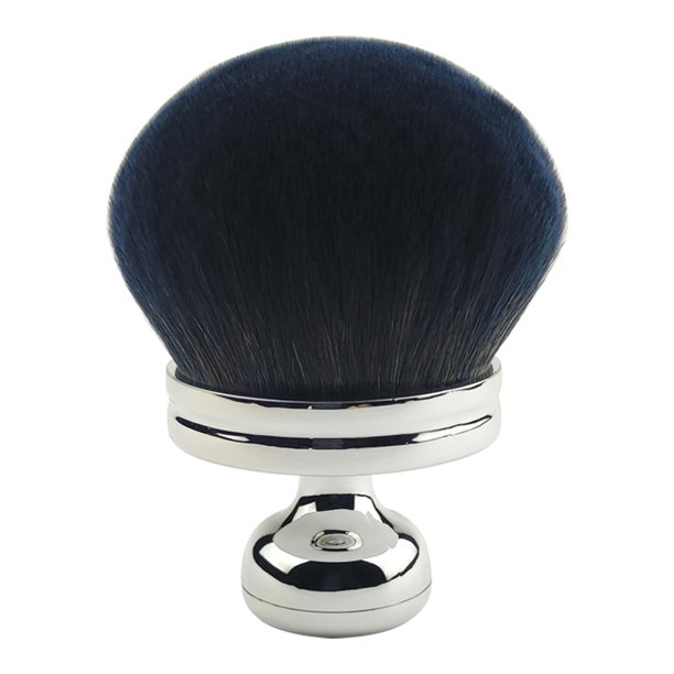 Brocha extragrande para polvos corporales: suave para difuminar el maquillaje de cara y cuerpo y lograr un acabado suave