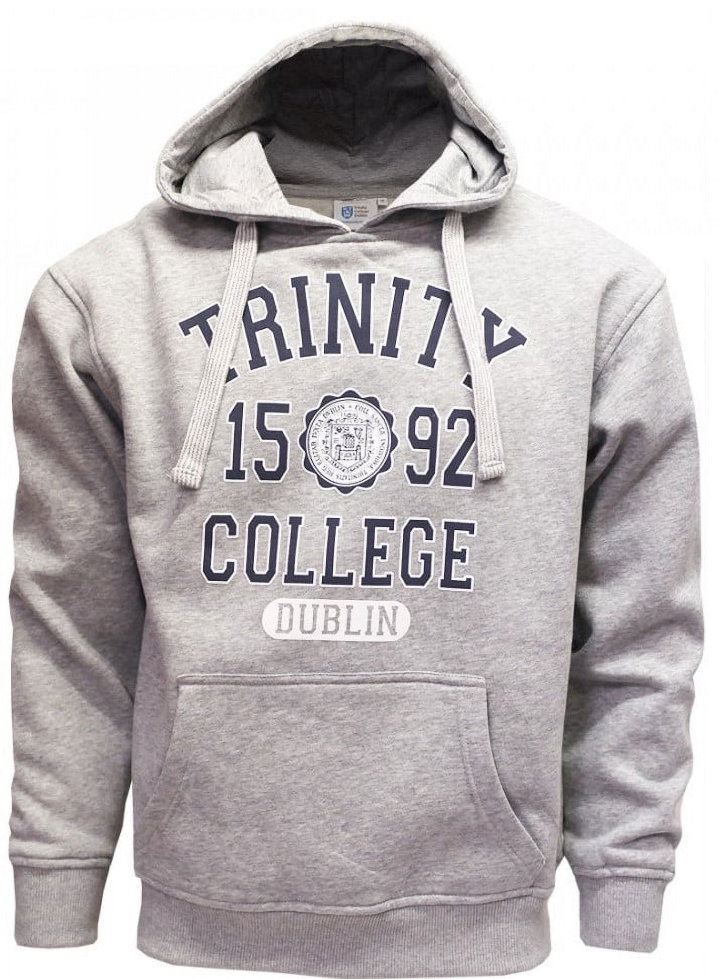 Trinity College Grey Marl/Navy Trinity 1592 Hoody Dublin Ireland 1592 Hooded Sweatshirt