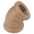 thumbnail image 1 of Elbow Anderson Metals, latón 45°, 3/8 pulgadas FIP x 3/8 pulgadas FIP, 1 of 1
