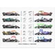thumbnail image 1 of Póster de pared de equipos de Fórmula 1: edición limitada, decoración de coches de carreras de F1, 1 of 3